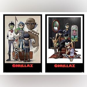 Gorillaz Poster (one poster) please read description